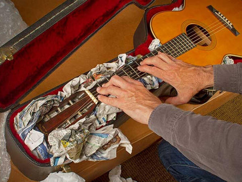 How to pack a guitar for shipping