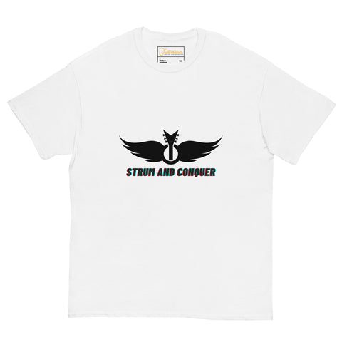 Strum and conquer Men's classic tee