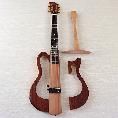 V-Glorify Foldable Silent Acoustic Guitar with Bracket