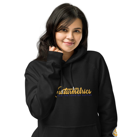 Guitarmetrics™ Unisex eco raglan hoodie