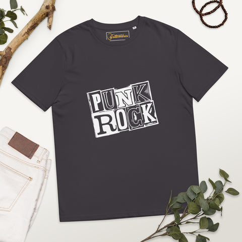 Punk Rock Unisex organic cotton t-shirt