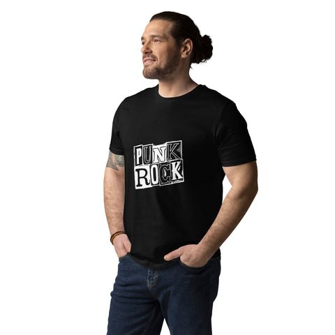 Punk Rock Unisex organic cotton t-shirt