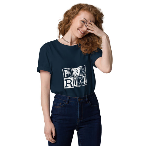 Punk Rock Unisex organic cotton t-shirt