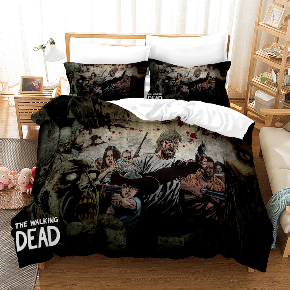 the walking dead duvet set