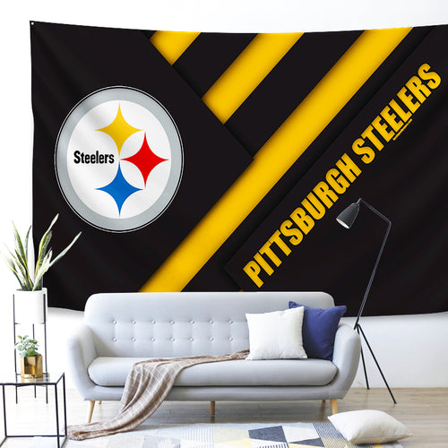 Living Room Pittsburgh Steelers tapestry Bedroom Home Decor