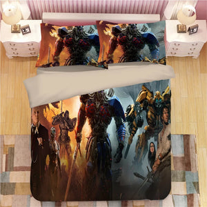 Transformers Bumblebee Optimus Prime 5 Duvet Cover Quilt Cover