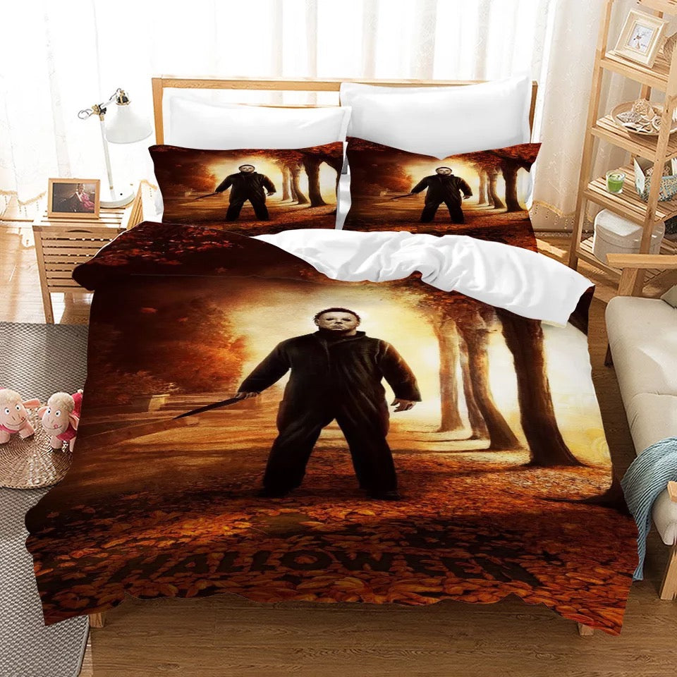 Halloween Michael Myers Horror Movie 2 Duvet Cover Quilt Cover