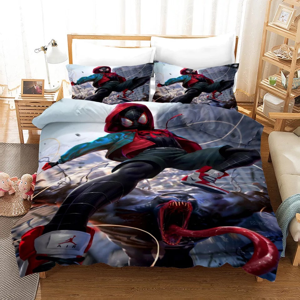 Venom Spiderman Miles Morales 15 Duvet Cover Quilt Cover