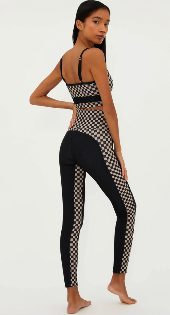 Checkered activewear set