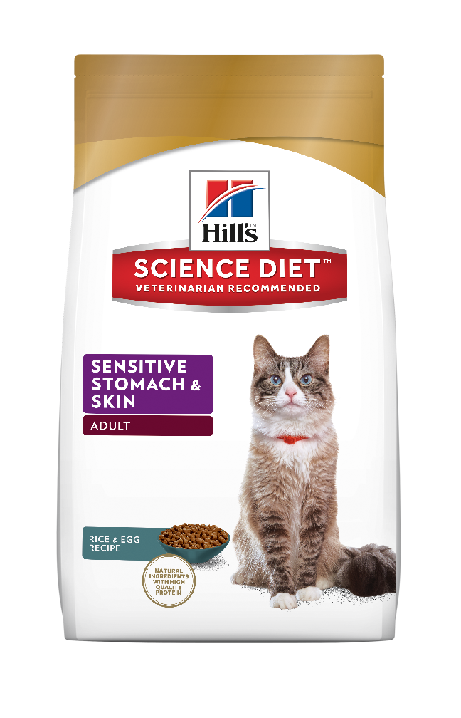 Science Diet Cat - Sensitive Stomach & Skin, Adult | Petfood Express