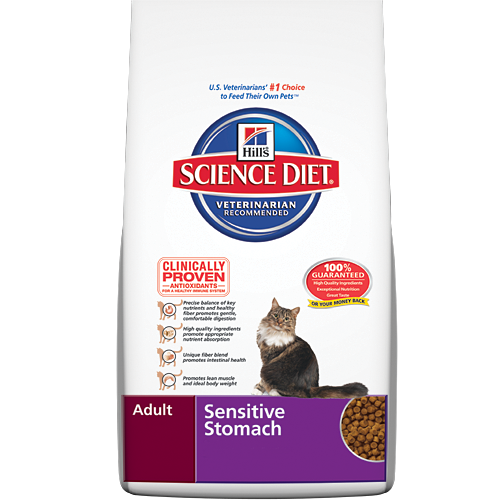 science diet cat food sensitive stomach