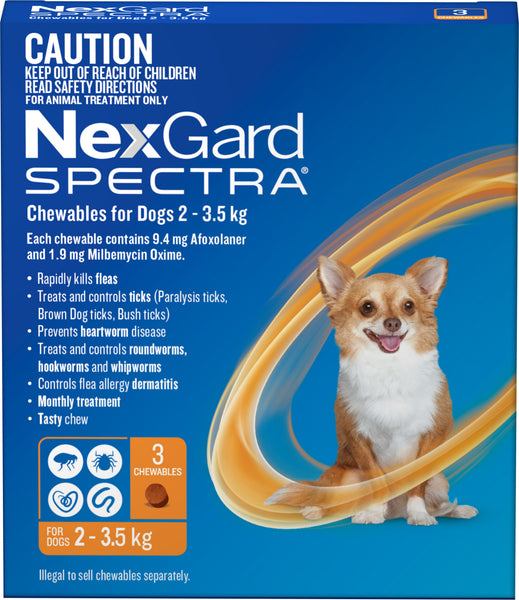 nexgard spectra chews for dogs