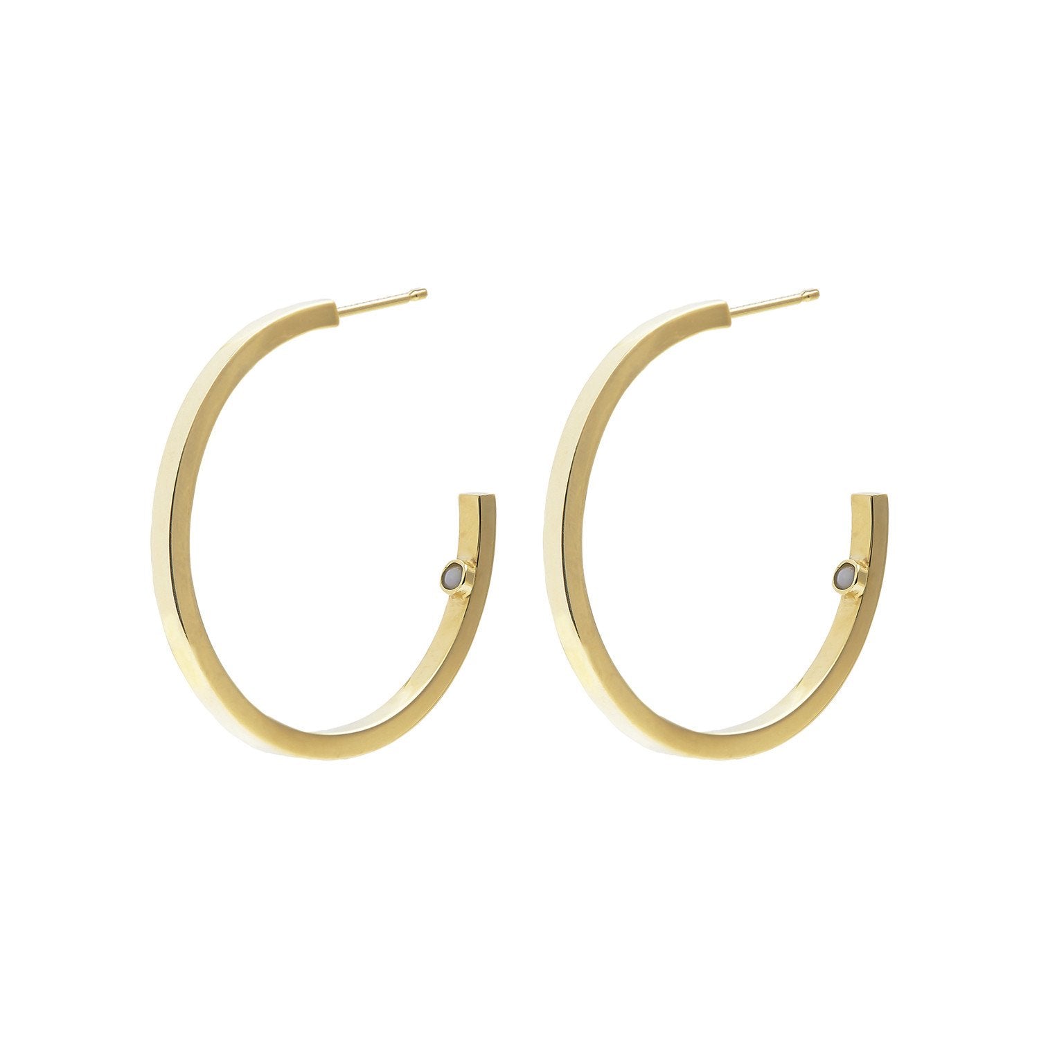 Athena Opal Earring 14ct gold | IVY & LIV