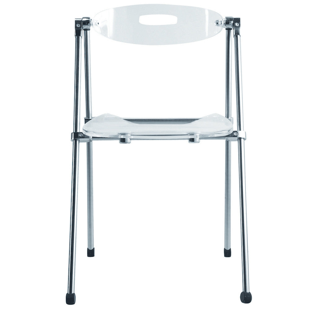 Acrylic Folding Chair Clear Etriggerz Com