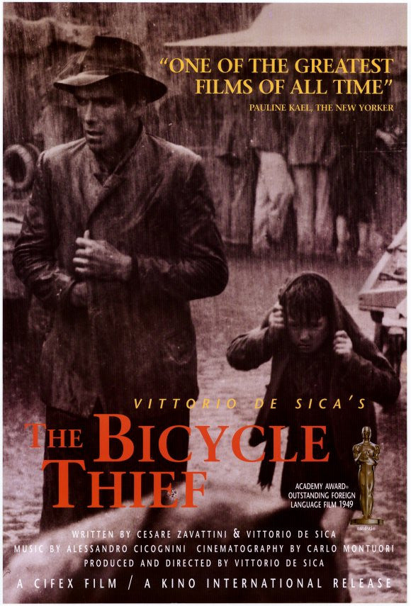 The Bicycle Thief 11x17 Movie Poster (1999)- etriggerz.com