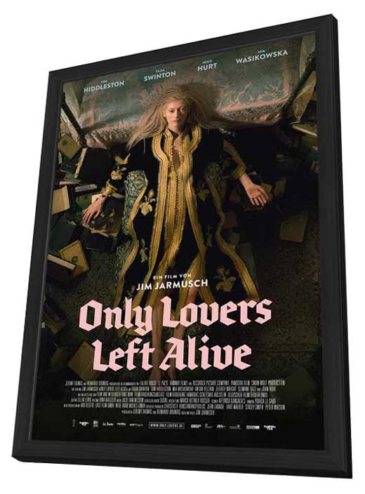 Only Lovers Left Alive German 27x40 Framed Movie Poster 14