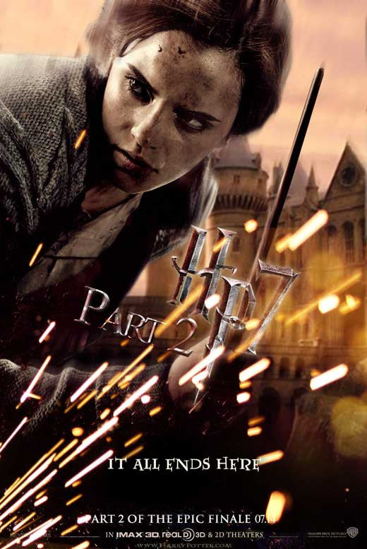 harry potter and the deathly hallows part 2 poster