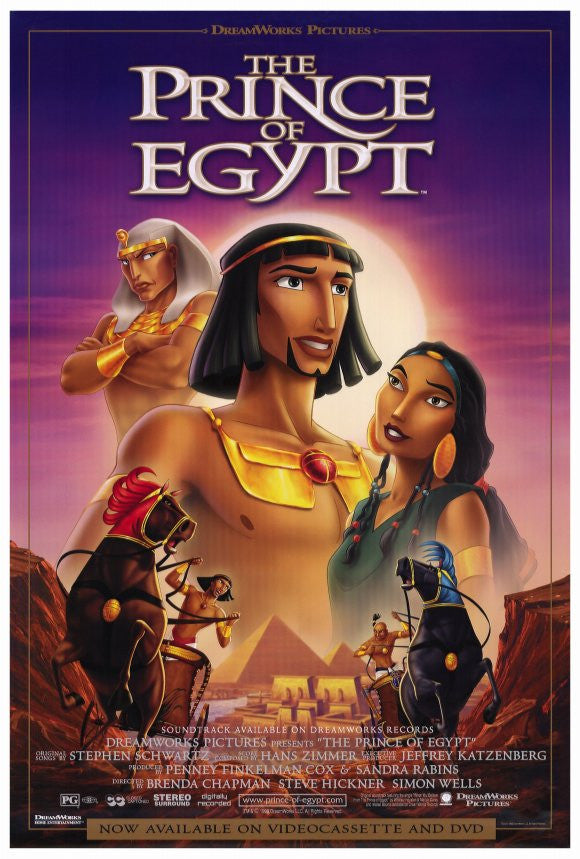 The Prince of Egypt 27x40 Movie Poster (1998)– etriggerz.com