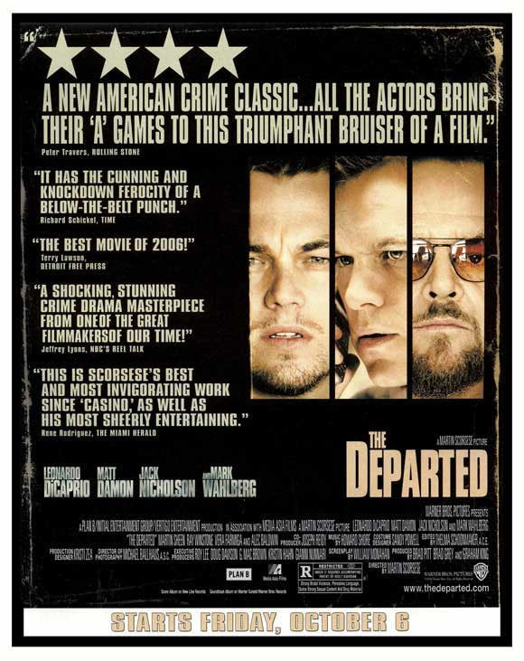 The Departed 11x17 Movie Poster (2006)- etriggerz.com