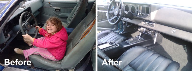 Car Interior Restoration - Upholstery Paint Changes '79 Camaro – Colorbond  Paint