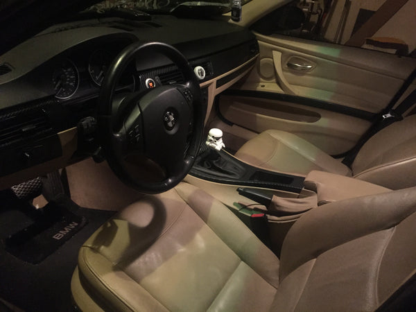 Bmw Interior Transformation From Tan To Black Colorbond