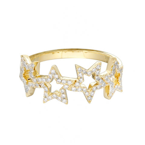 14K CUFF RING – LUMO