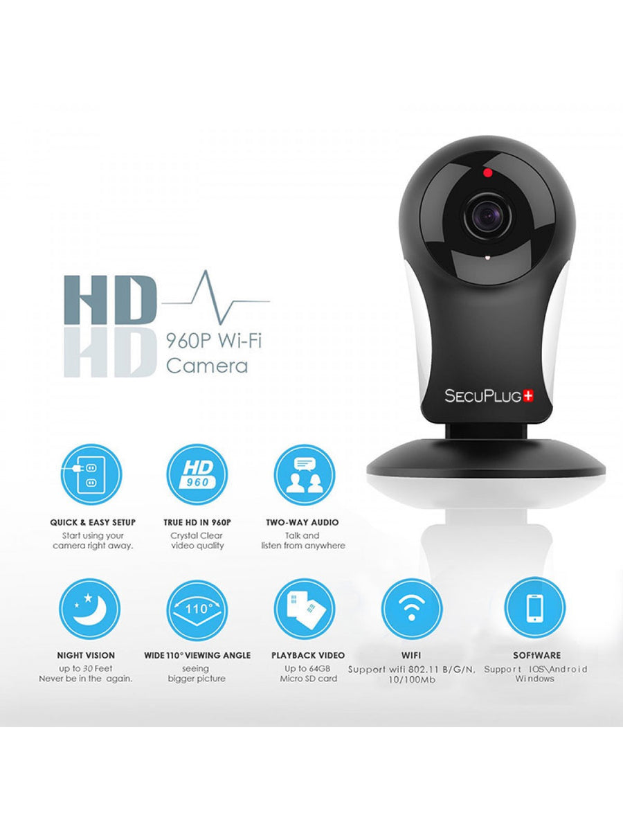 Smart Nanny Cam with Live Viewing - Spy Shop South Africa