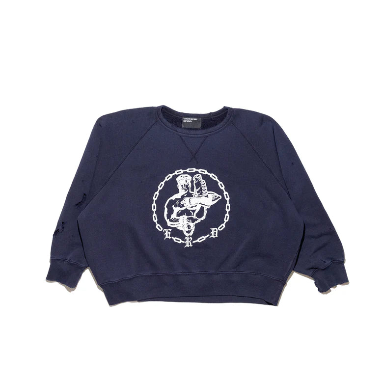 Enfants En Chaine Raglan Crewneck Sweatshirt