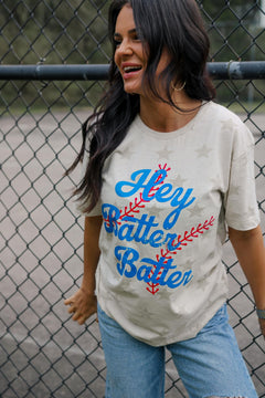 Hey Batter tee