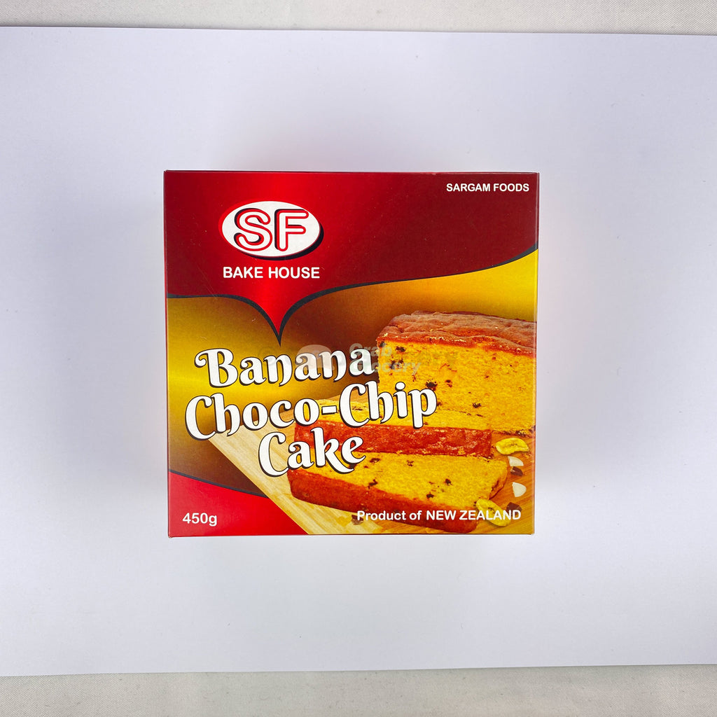 SF Banana Choco-Chip Cake