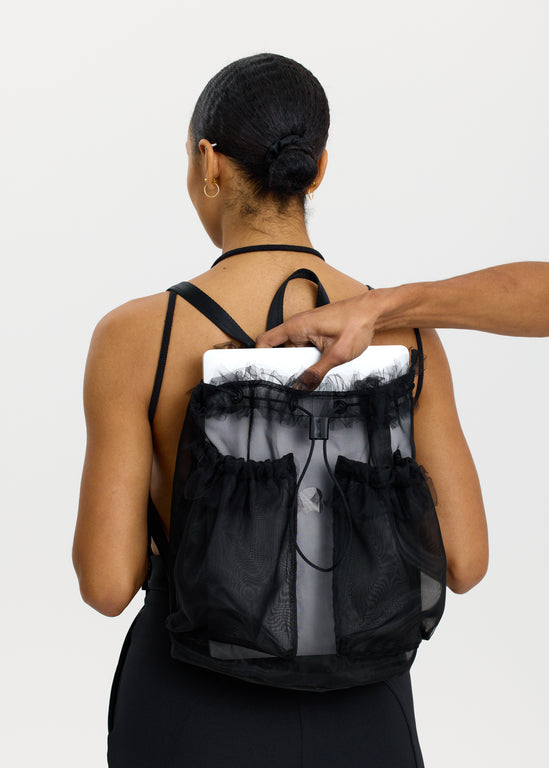 tulle backpack