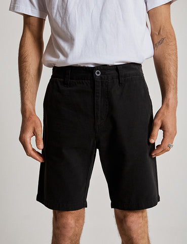 Linen Shorts in Black