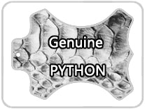 Genuine Python Snake Skin Watch Strap