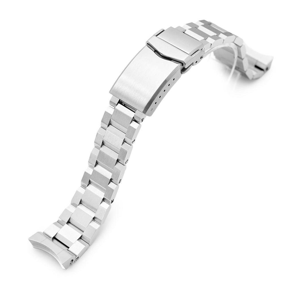 19mm Hexad III Watch Band for Grand Seiko 44GS SBGJ235, 316L Stainless  Steel Brushed V-Clasp | Taikonaut watch band