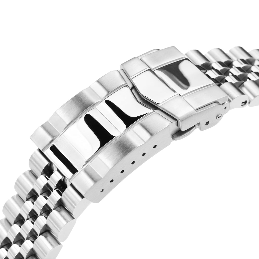 Super-J Louis compatible with Seiko 6309, Brushed & Polished SUB Clasp |  Taikonaut watch band