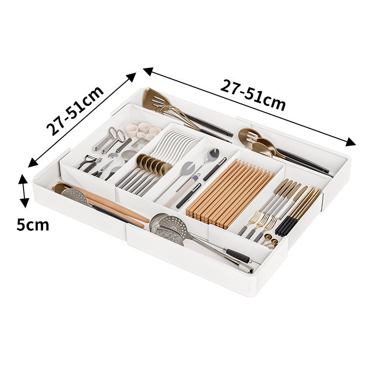 Easy to clean drawer organizer