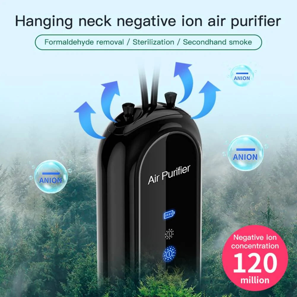 Wearable Air Purifier Necklace