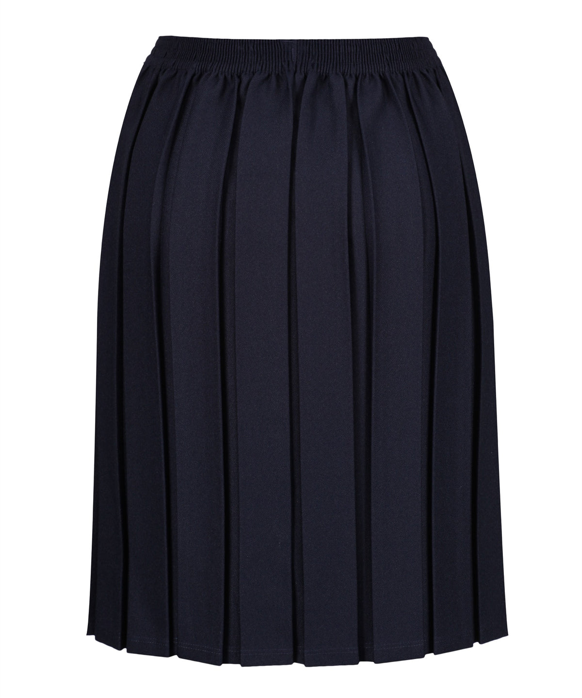 Junior skirt box pleat heavyweight polyester Navy/2-3 – Winterbottom's ...