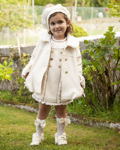 Cream Chanel A-Line Dress – Sienna's Spanish Baby