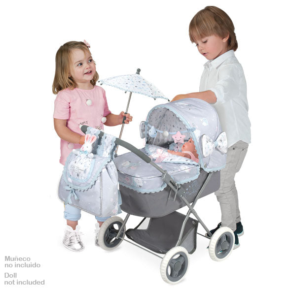 folding dolls pram