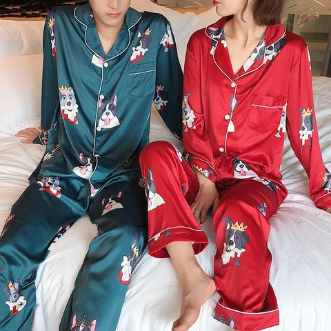 pyjamas assortis couple