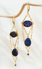 How to Make Gyspy Boho earrings By Debbie Jaffe Kandubeads