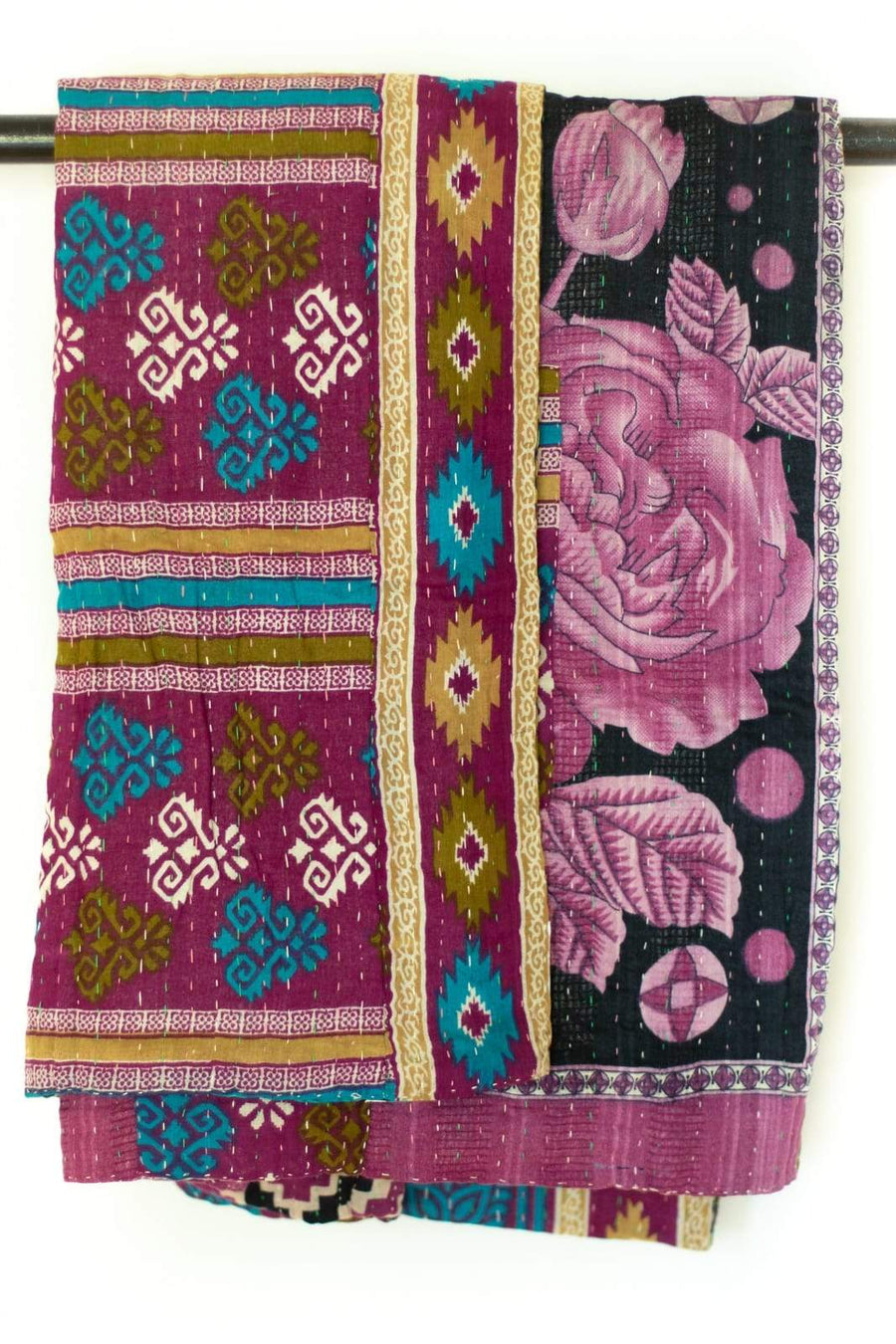 Kantha Cotton Quilts & Throw Blankets - dignify