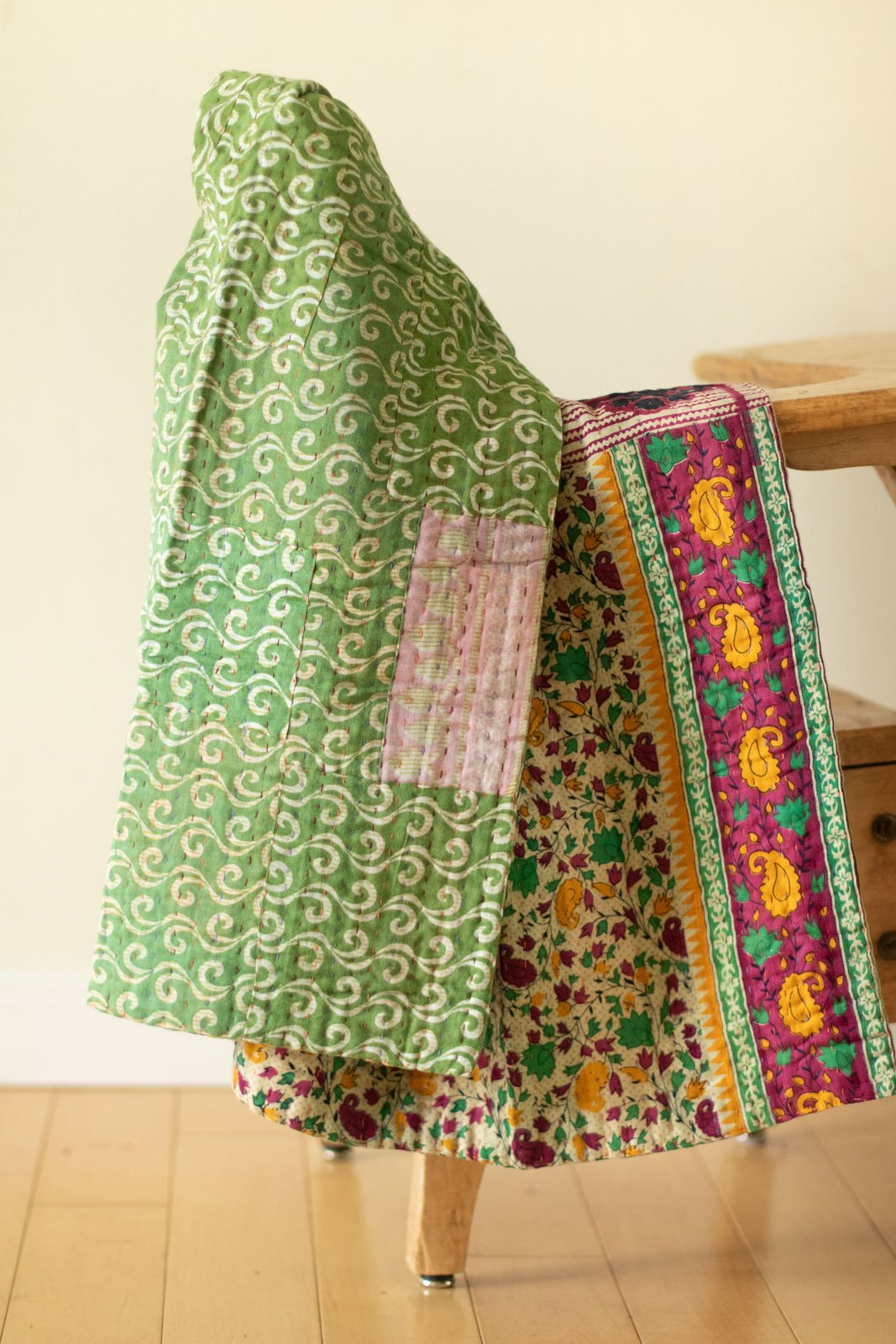 Handmade Baby Quilts | Kantha Mini Blankets | dignify