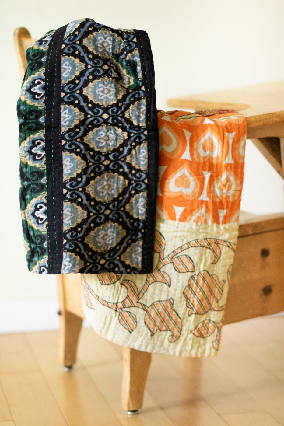 Handmade Baby Quilts | Kantha Mini Blankets | dignify