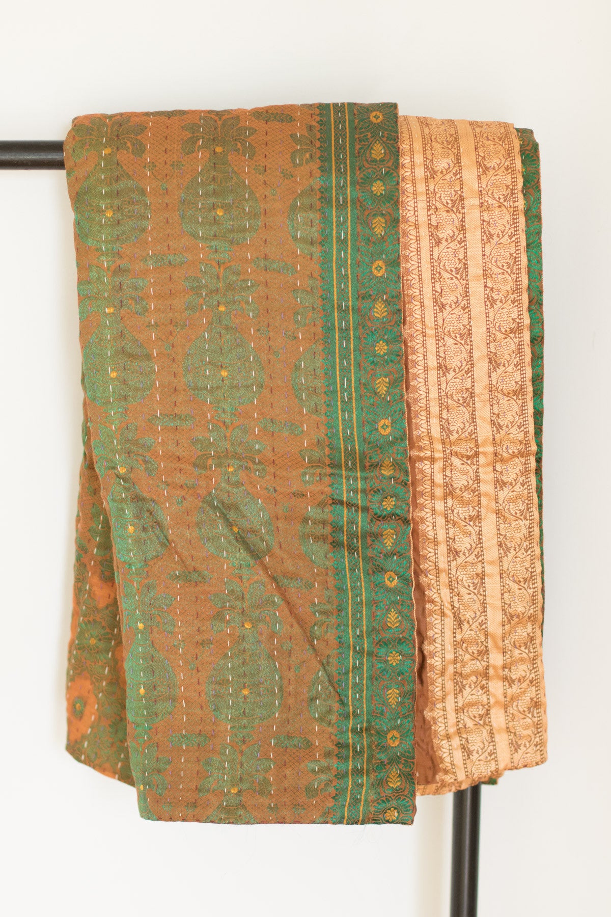 Kantha Silk Throw Blankets | dignify