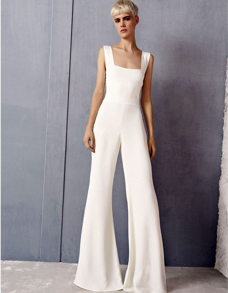 alexis white jumpsuit