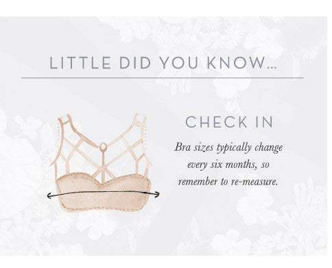 Bralette Sizing How To Choose a Bralettes Size