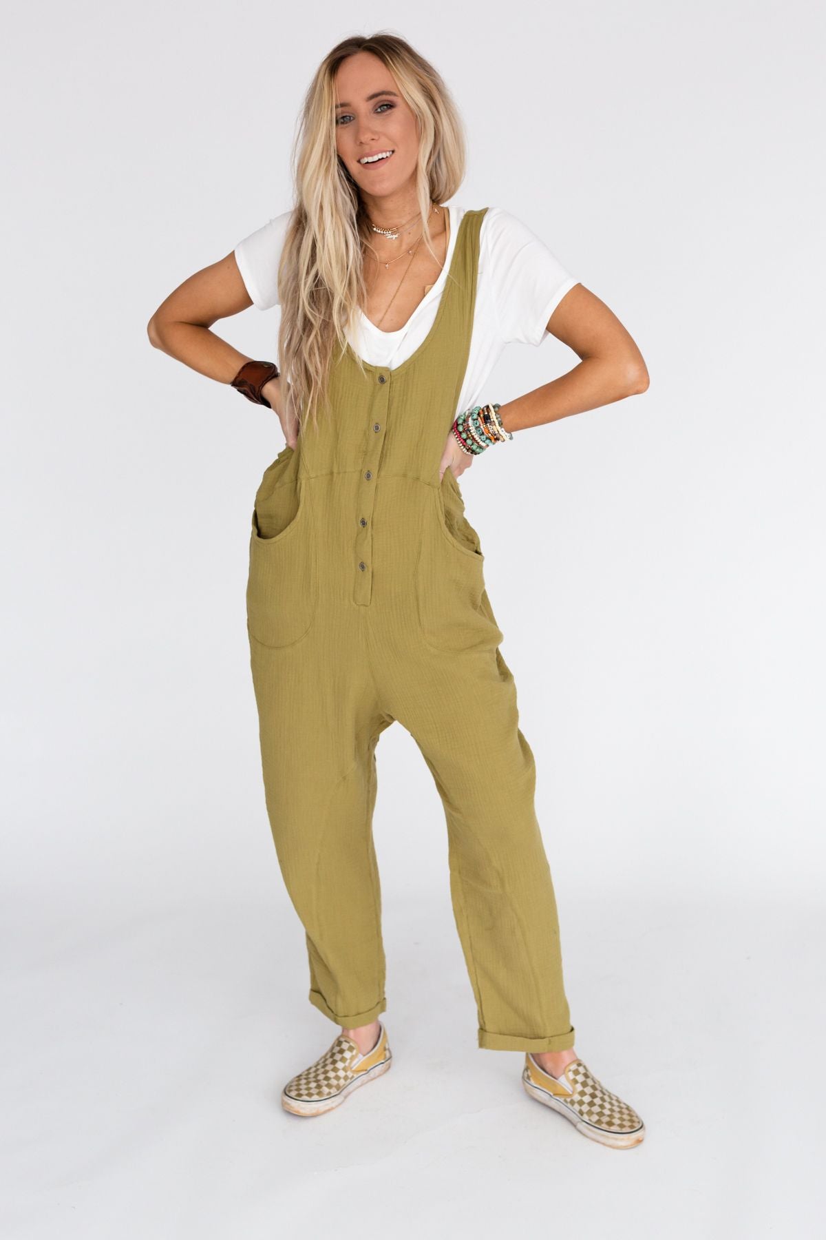 Terra Jumpsuit - Light Green