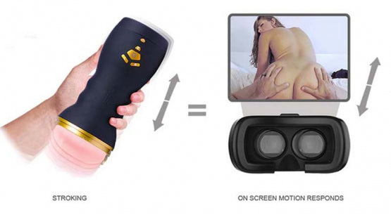 BKK - Virtual Reality Masturbation Device (Black)